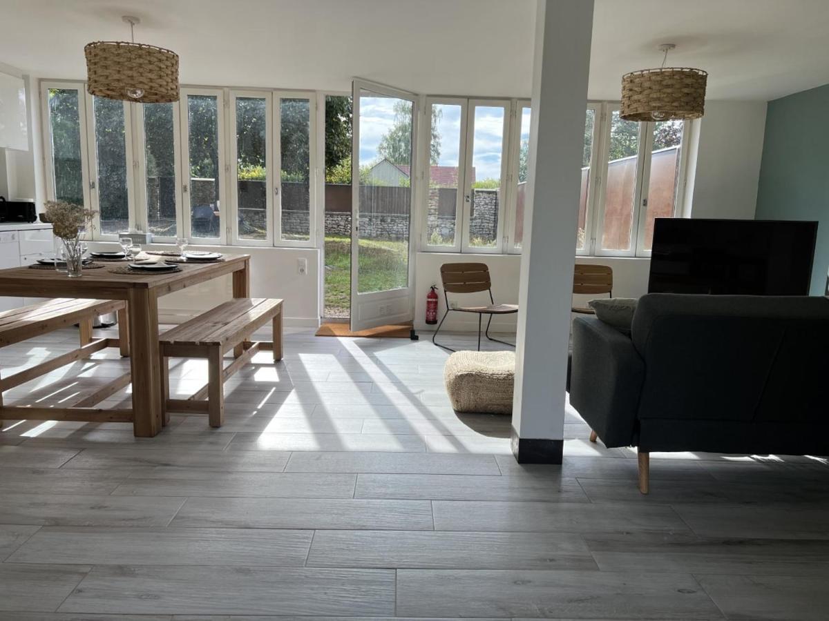 Maison De Campagne Entierement Climatisee Avec Grand Jardin Villa Pressagny-lʼOrgeuilleux Exteriör bild